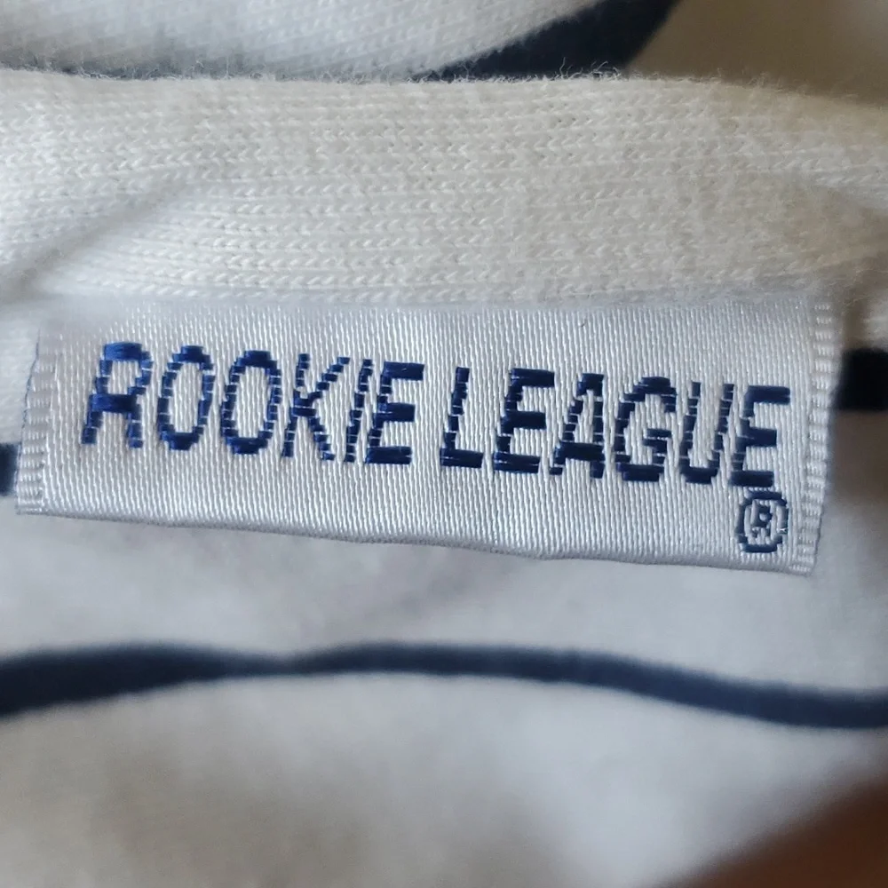 VINTAGE NEW YORK YANKEE INFANT TODDLER  ONE PIECE JERSEY. OFFICIAL ROOKIE LEAGUE - Picture 6 of 6